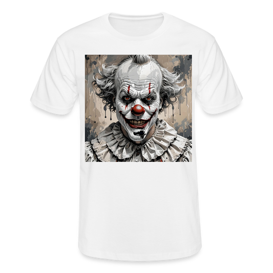 EVIL CLOWN!! MEN'S CLASSIC T-SHIRT - white