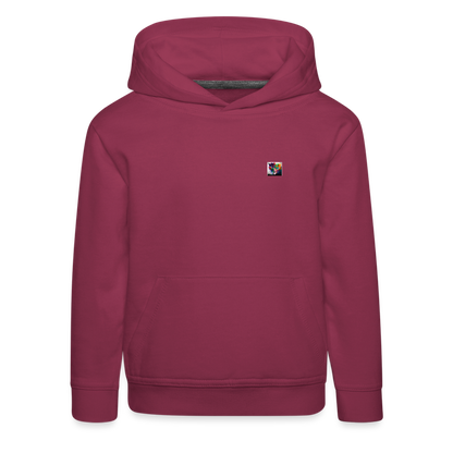 JR&LT - TRADEMARKED - CHILDREN'S HOODIE - bordeaux