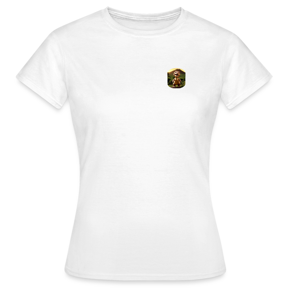 DINO - WOMEN'S CLASSIC T-SHIRT - white