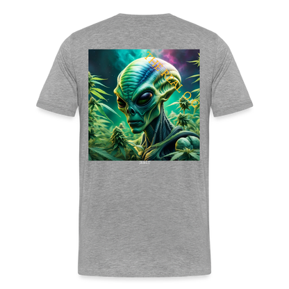 THE REAL ALIEN O.G!! MENS PREMIUM T-SHIRT - heather grey