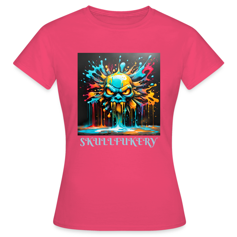 SKULLUKERY - WOMEN'S CLASSIC T-SHIRT - azalea