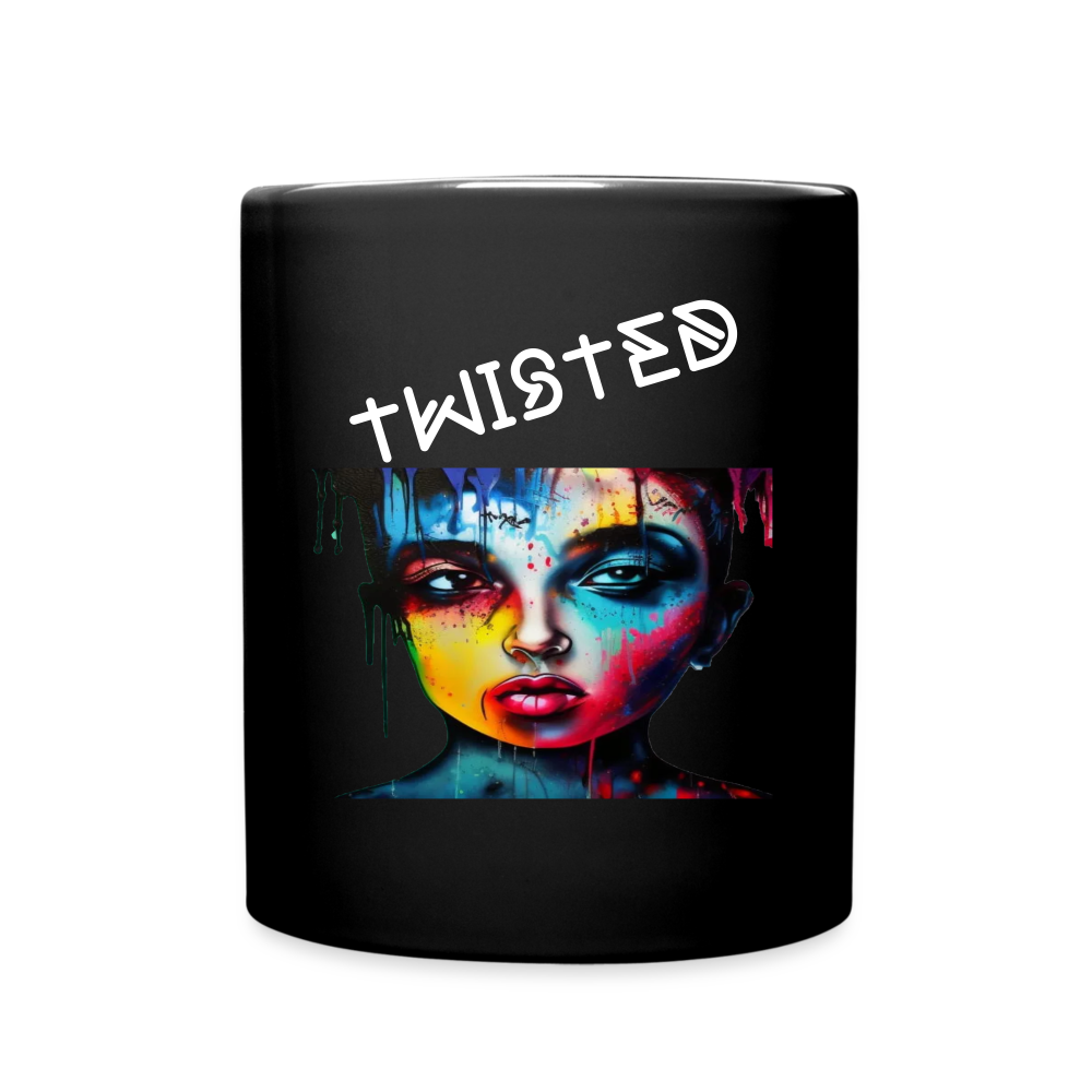 TWISTED!! MUG - black