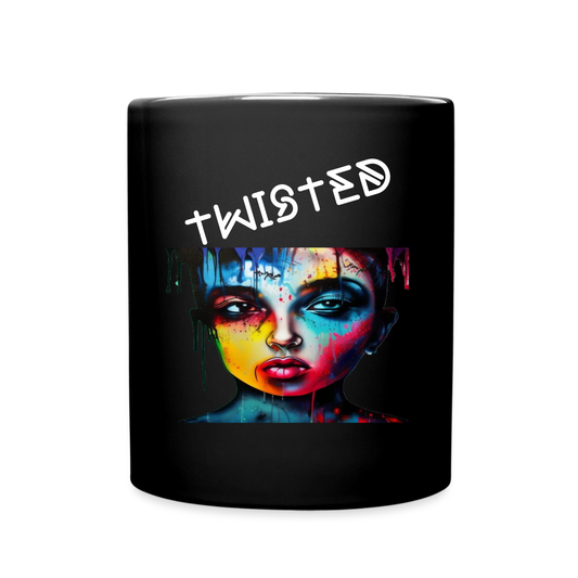 TWISTED!! MUG - black