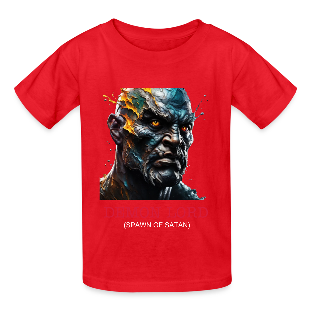 DEMON LORD! KIDS T-SHIRT - red