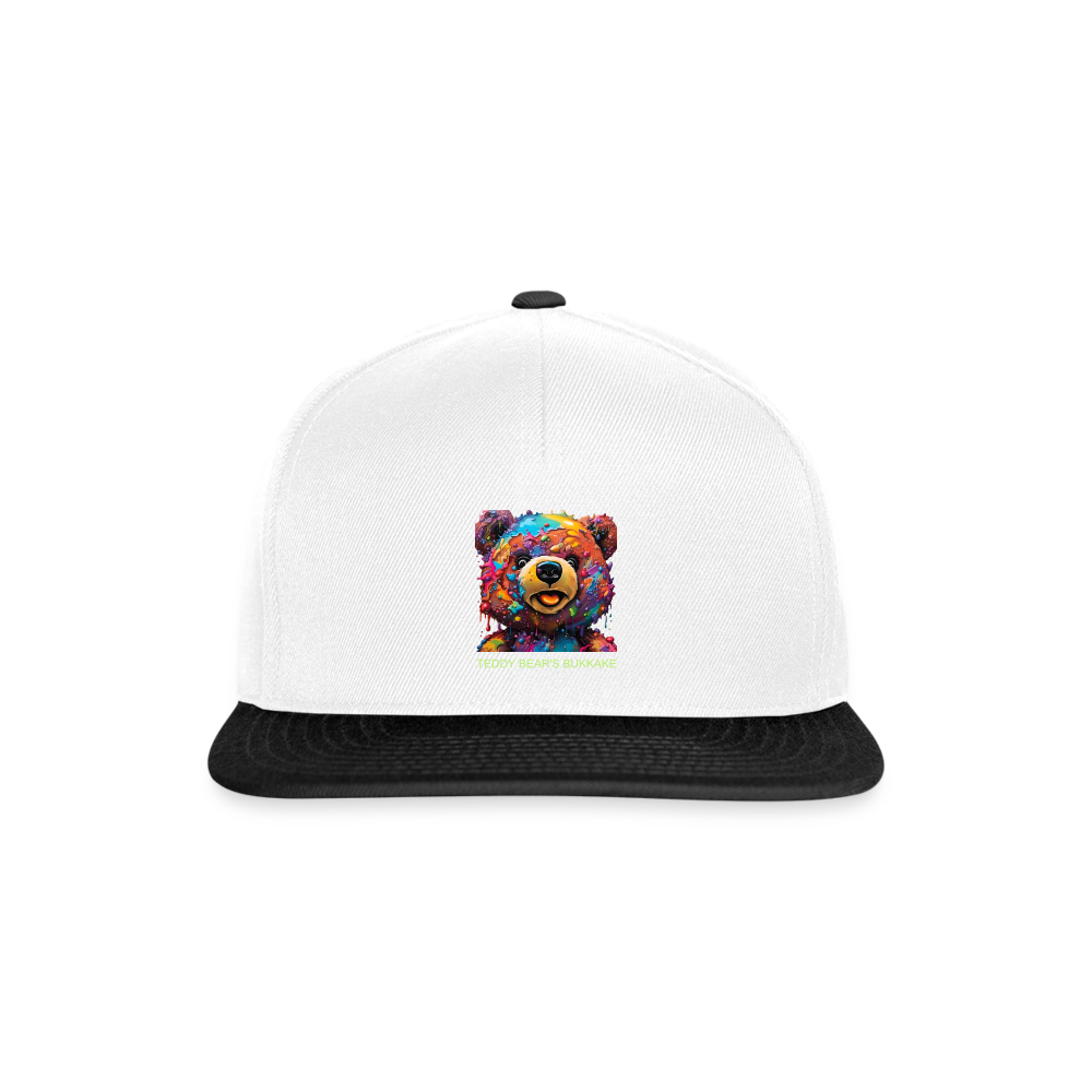 TEDDY BEAR'S BUKKAKE!! SNAP BACK - white/black