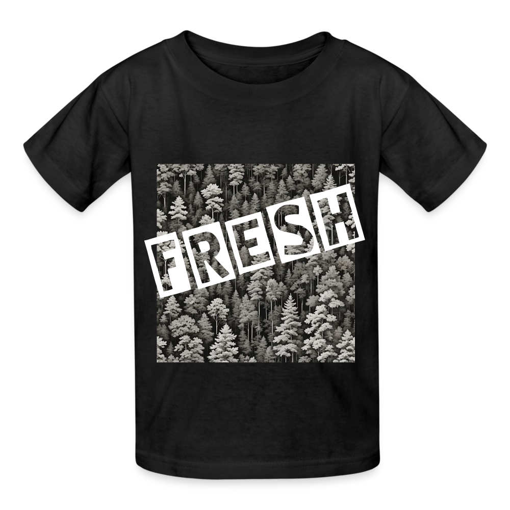 FRESH - CHILDREN'S T-SHIRT - black