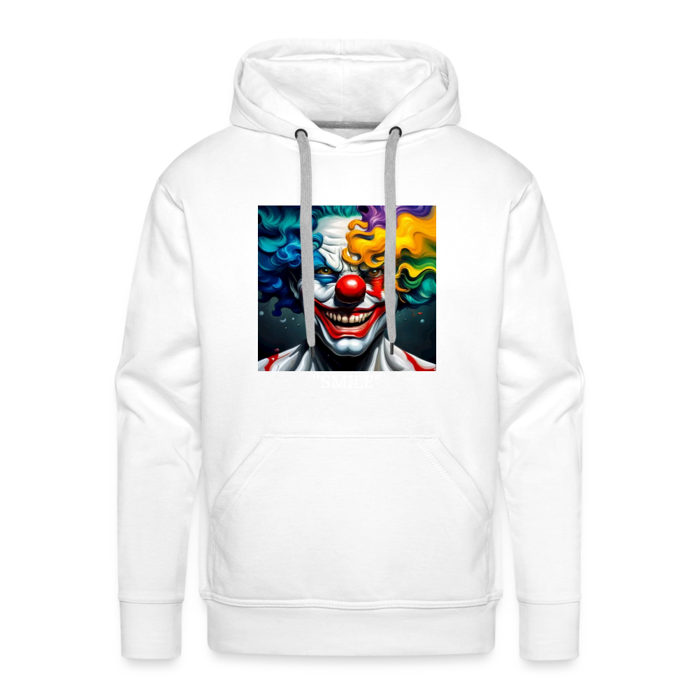 BO BO'S UNCLE JACK!! MEN HOODIE - white