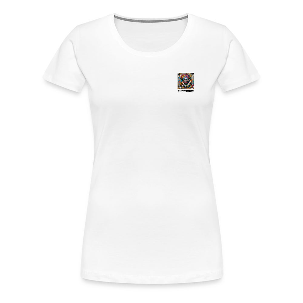 SUCCUBUS - WOMEN'S PREMIUM T-SHIRT - white