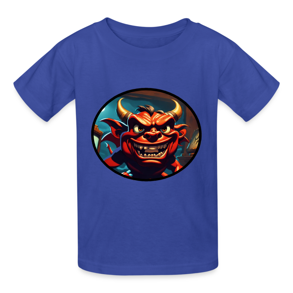 BABY DEVIL - CHILDREN'S T-SHIRT - royal blue