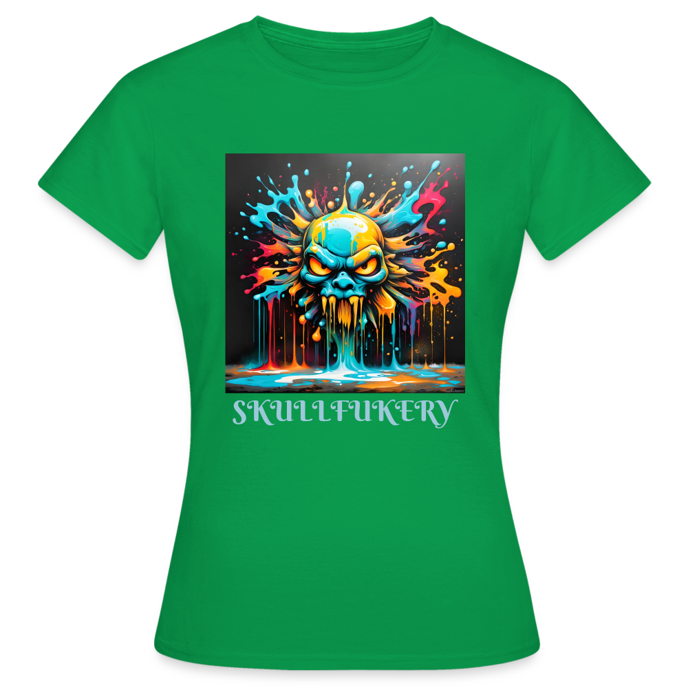 SKULLUKERY - WOMEN'S CLASSIC T-SHIRT - kelly green