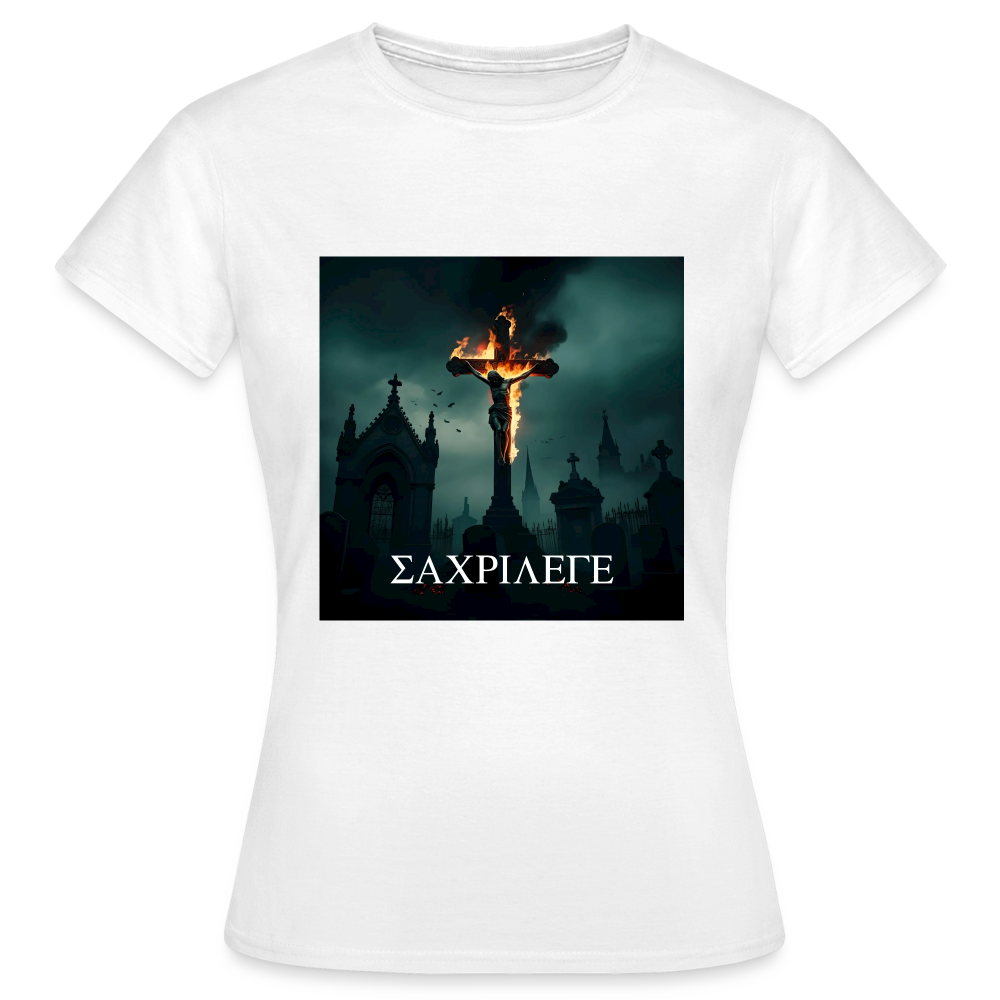 SACRILEGE - WOMEN'S CLASSIC T-SHIRT - white