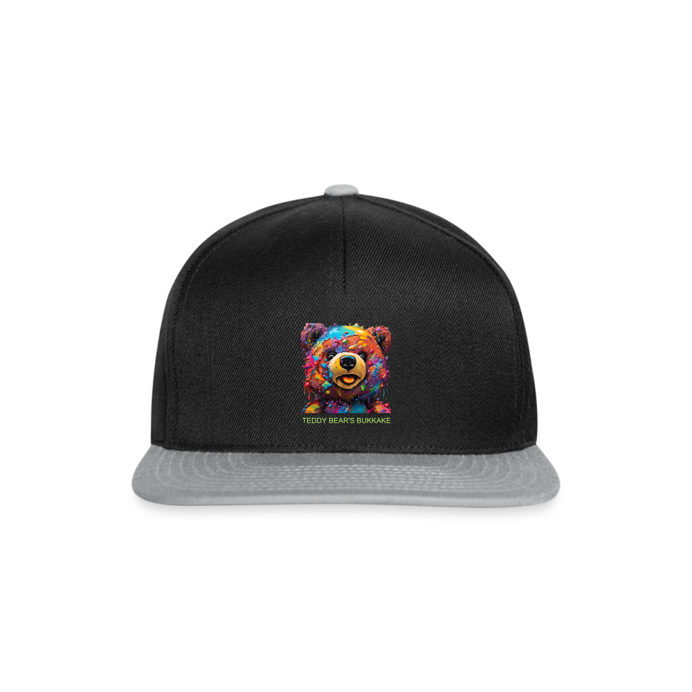 TEDDY BEAR'S BUKKAKE!! SNAP BACK - black/grey