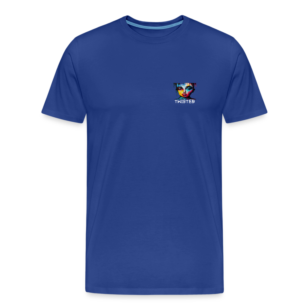 TWISTED!! MEN'S PREMIUM T-SHIRT - royal blue