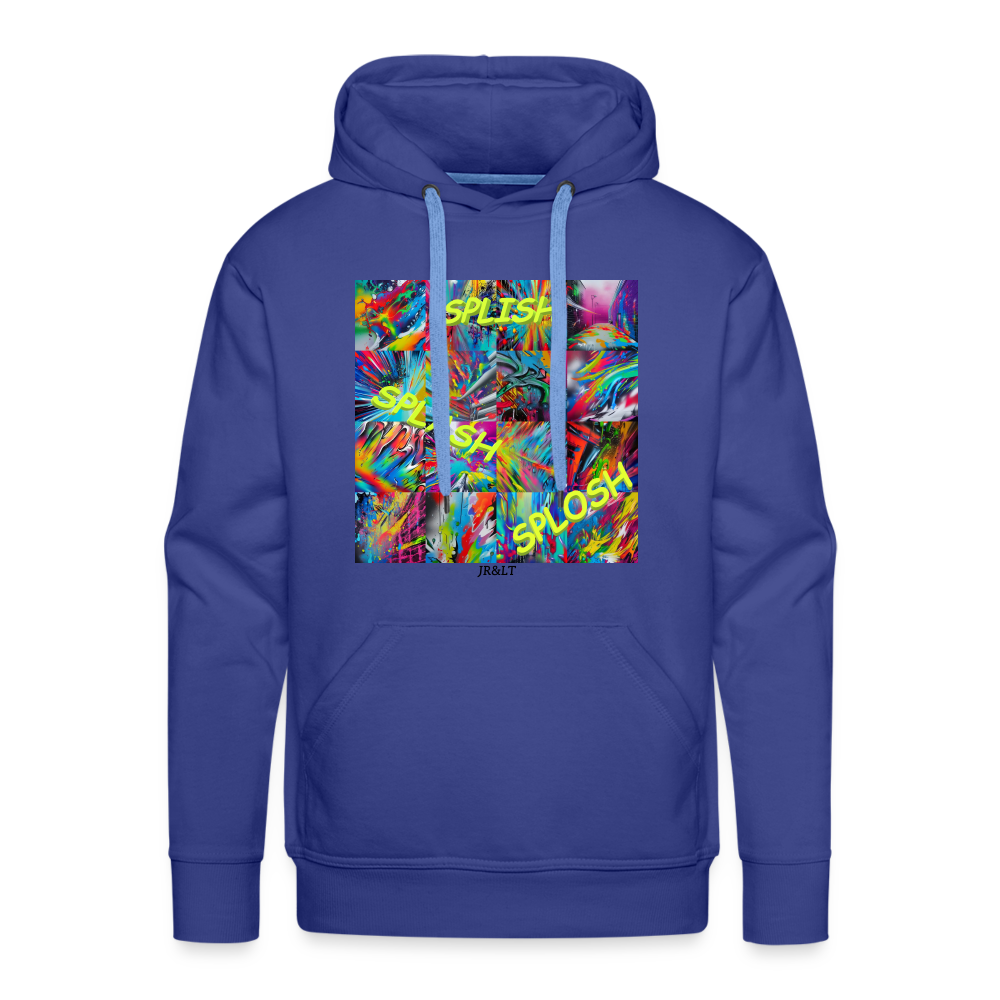 SPLISH SPLASH SPLOSH!! MEN'S HOODIE - royal blue