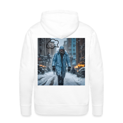 FUCK THIS SHIT - MEN'S HOODIE - white