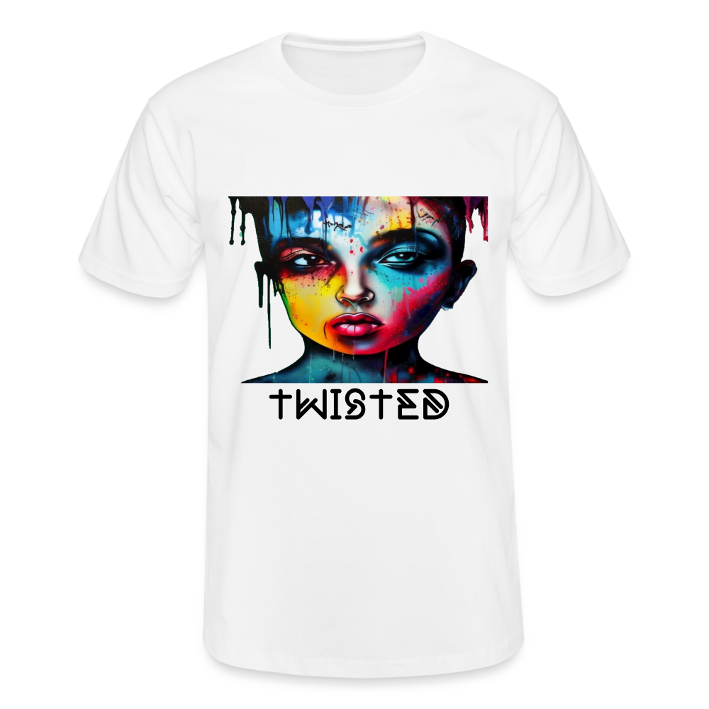 TWISTED!! MEN'S CLASSIC T-SHIRT - white