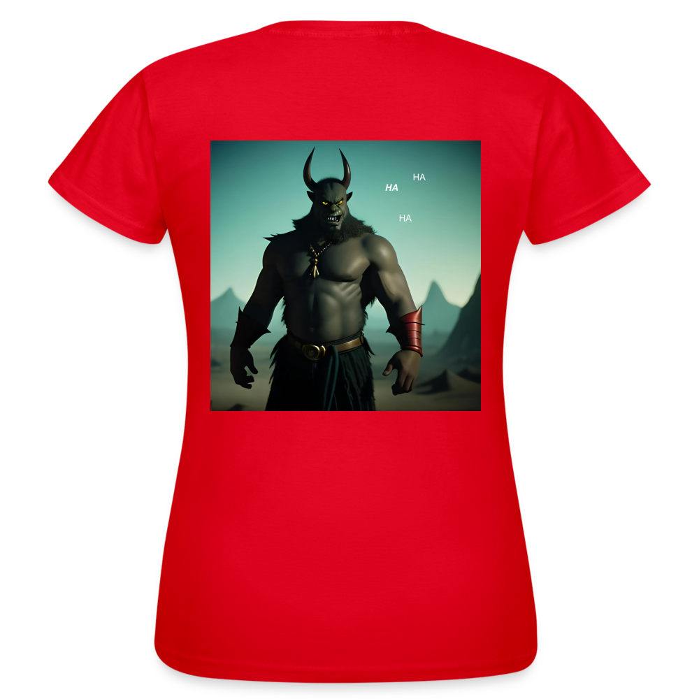 VILLIAN - WOMEN'S CLASSIC T-SHIRT - red