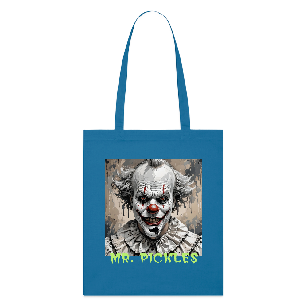 MR. PICKLES - ORGANIC TOTE BAG - royal blue