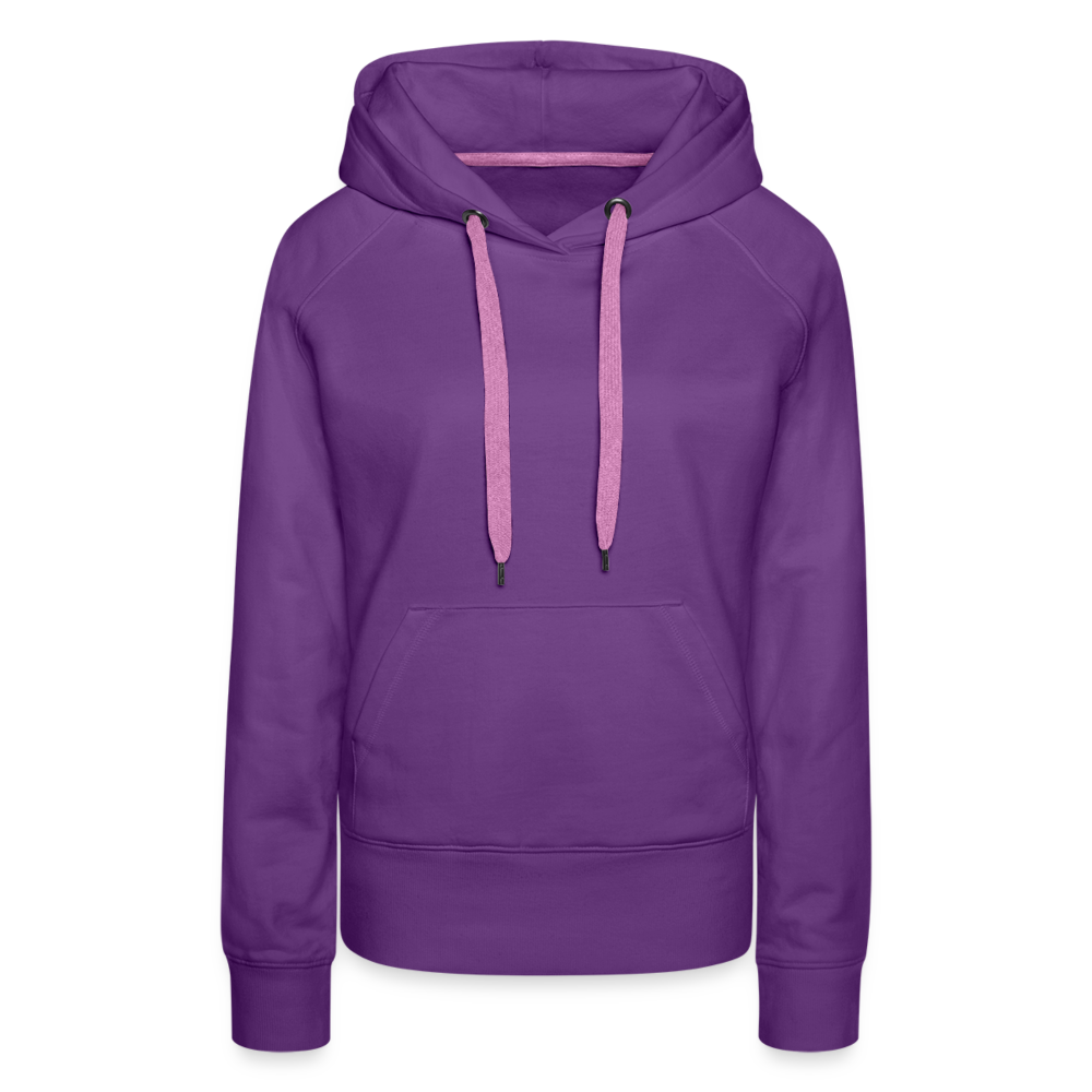 I'M OLD SKOOL MOTHERF'KER!! WOMEN'S HOODIE - purple