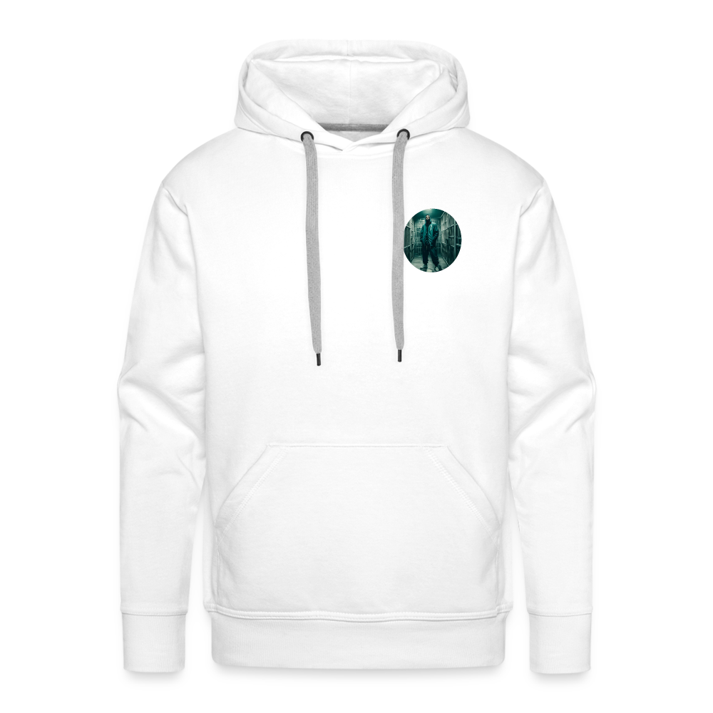 MOST POWERFUL PRISON IN THE WORLD IS OUR MIND - MEN'S HOODIE - white