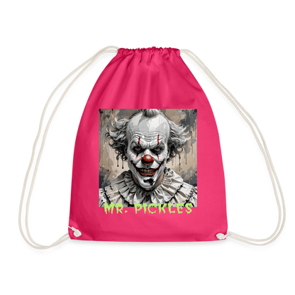 MR. PICKLES - DRAWSTRING BAG - fuchsia