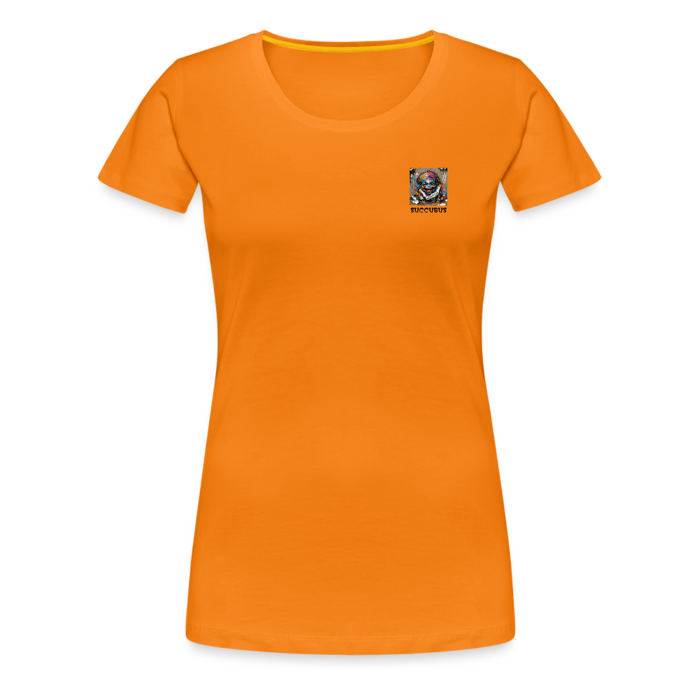 SUCCUBUS - WOMEN'S PREMIUM T-SHIRT - orange