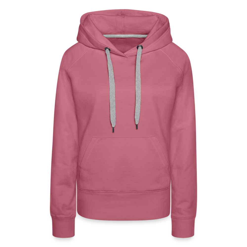 I'M OLD SKOOL MOTHERF'KER!! WOMEN'S HOODIE - mauve