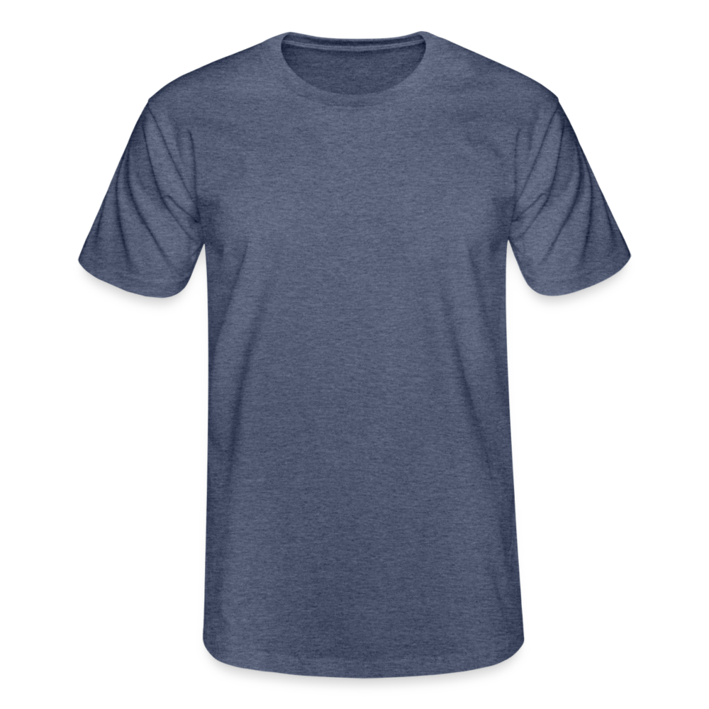 YING YANG - MEN'S CLASSIC T-SHIRT - heather navy