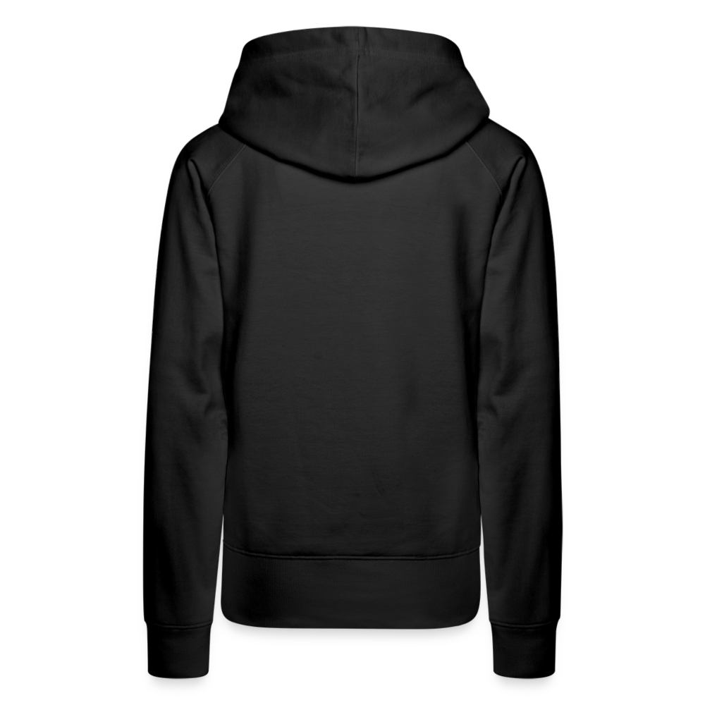 UNMEDICATED AND ON THE LOOSE!! WOMEN'S HOODIE - black