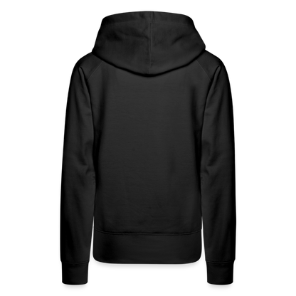 UNMEDICATED AND ON THE LOOSE!! WOMEN'S HOODIE - black