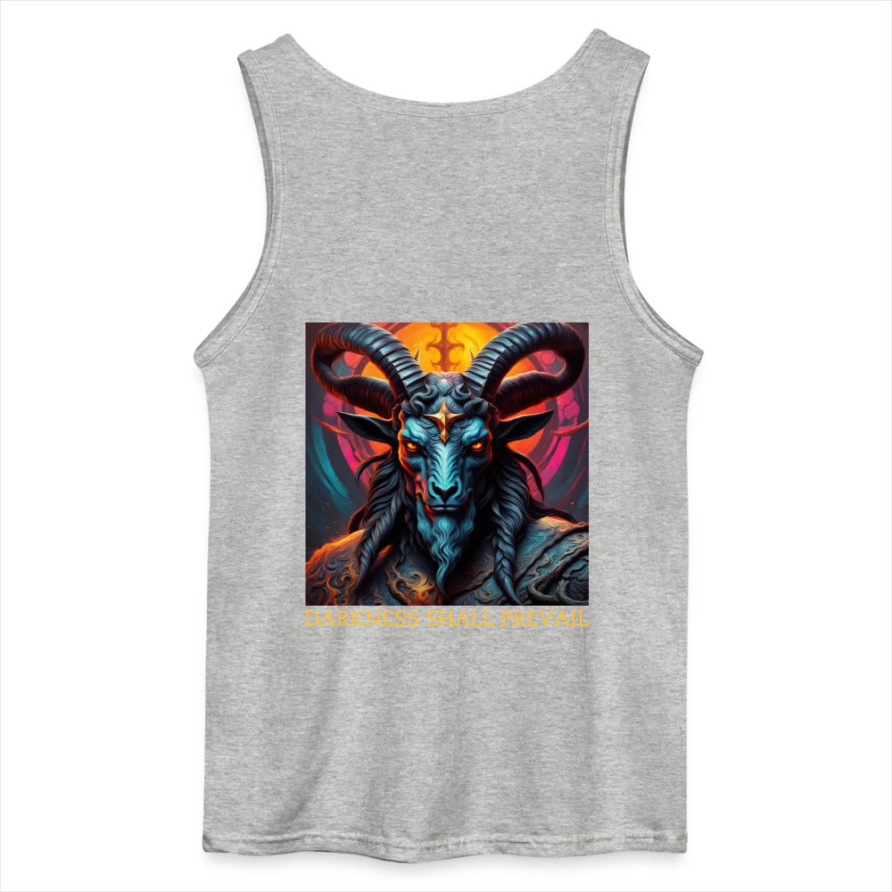 BAPHOMET- MEN'S TANK TOP - sports grey