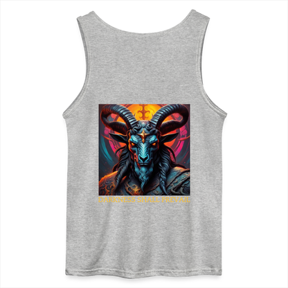 BAPHOMET- MEN'S TANK TOP - sports grey