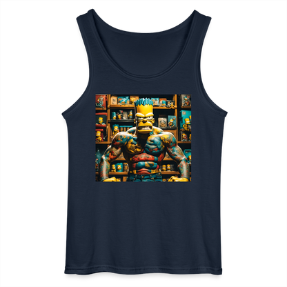 AGED 47 - MEN'S TANK TOP - navy