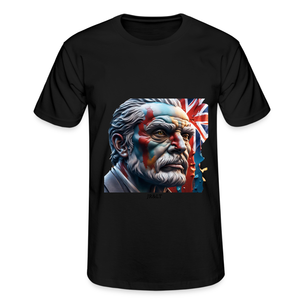 OLD MAN BRITAIN!! MEN'S CLASSIC T-SHIRT - black