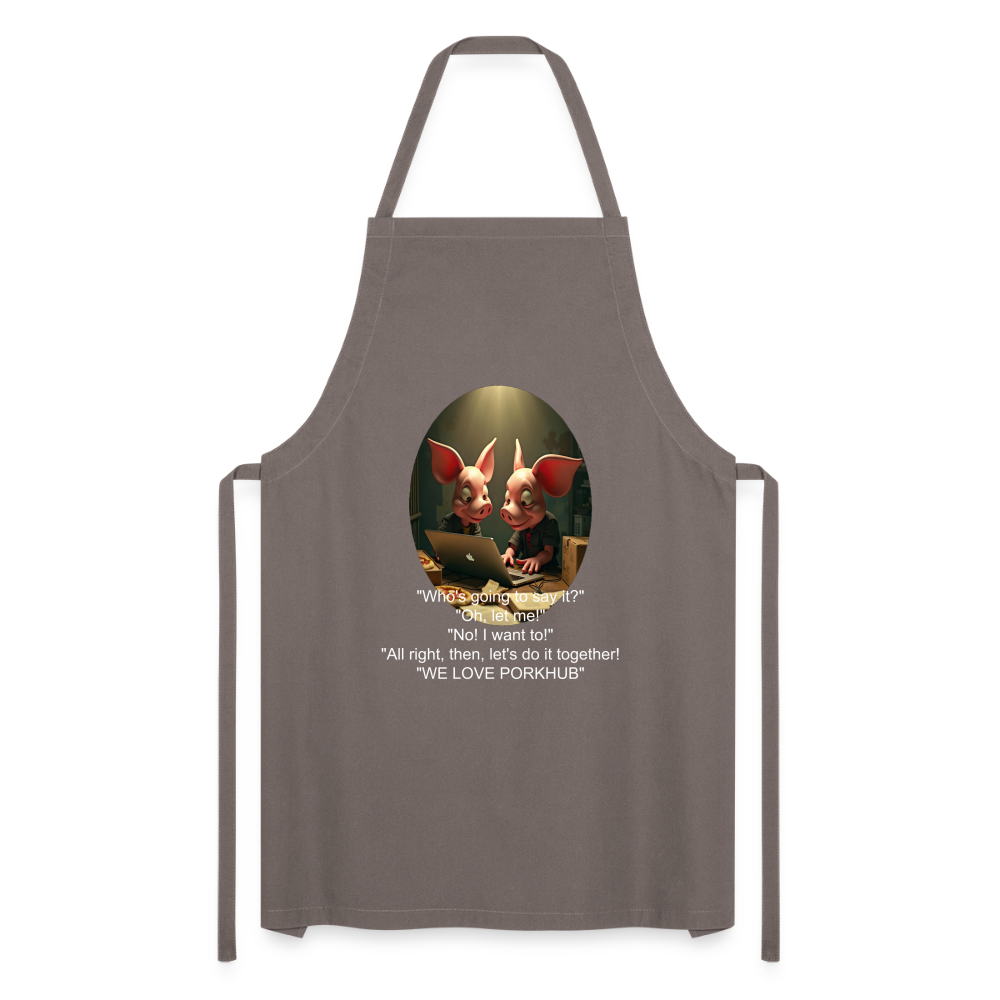 APPRECIATION - ADULT APRON - grey