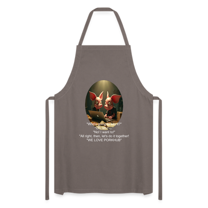 APPRECIATION - ADULT APRON - grey