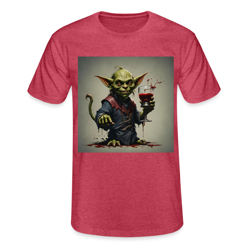 GOBLIN WITH A GOBLET!! MEN'S CLASSIC T-SHIRT - heather red