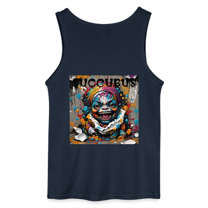 SUCCUBUS - MEN'S TANK TOP - navy