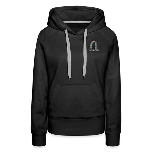 LONELY GRIM REAPER - WOMEN'S HOODIE - black