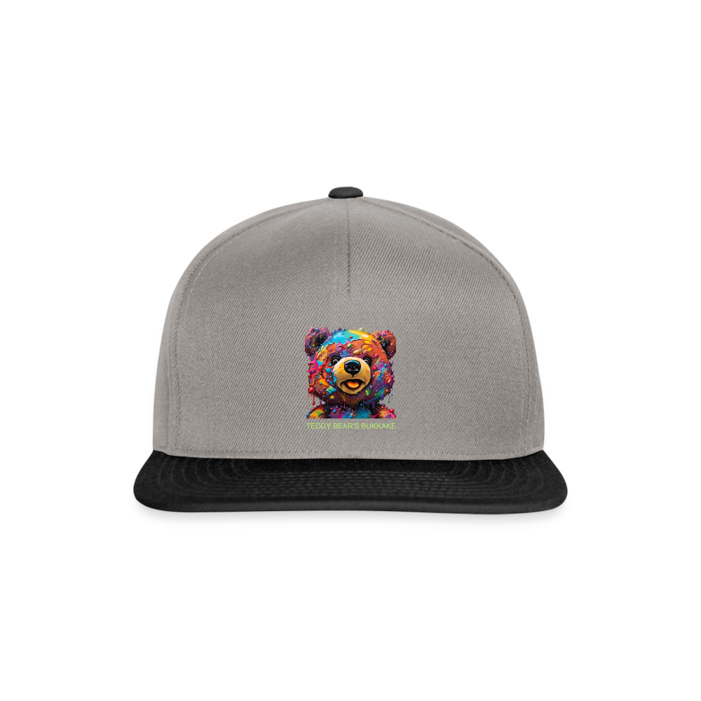 TEDDY BEAR'S BUKKAKE!! SNAP BACK - graphite/black