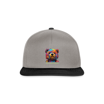 TEDDY BEAR'S BUKKAKE!! SNAP BACK - graphite/black