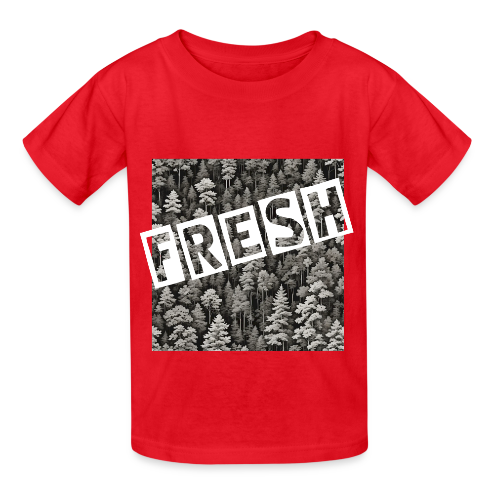 FRESH - CHILDREN'S T-SHIRT - red