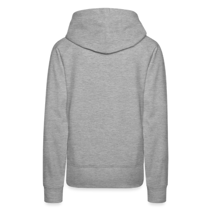 UNMEDICATED AND ON THE LOOSE!! WOMEN'S HOODIE - heather grey