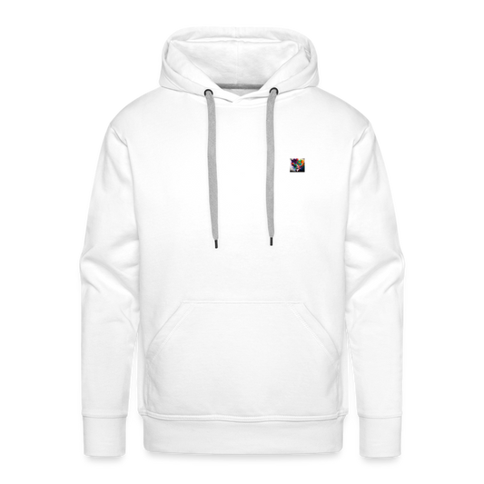 JR&LT TRADEMARKED - MEN'S HOODIE - white