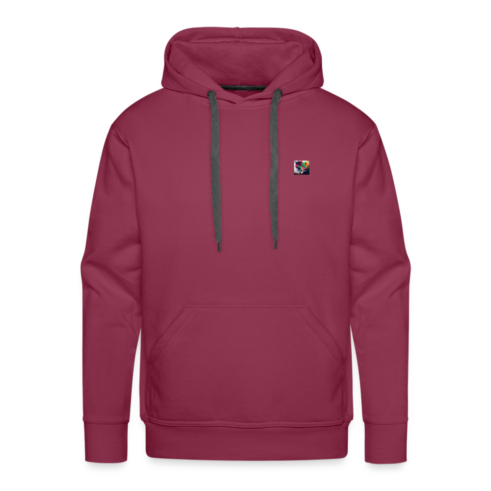 JR&LT TRADEMARKED - MEN'S HOODIE - bordeaux