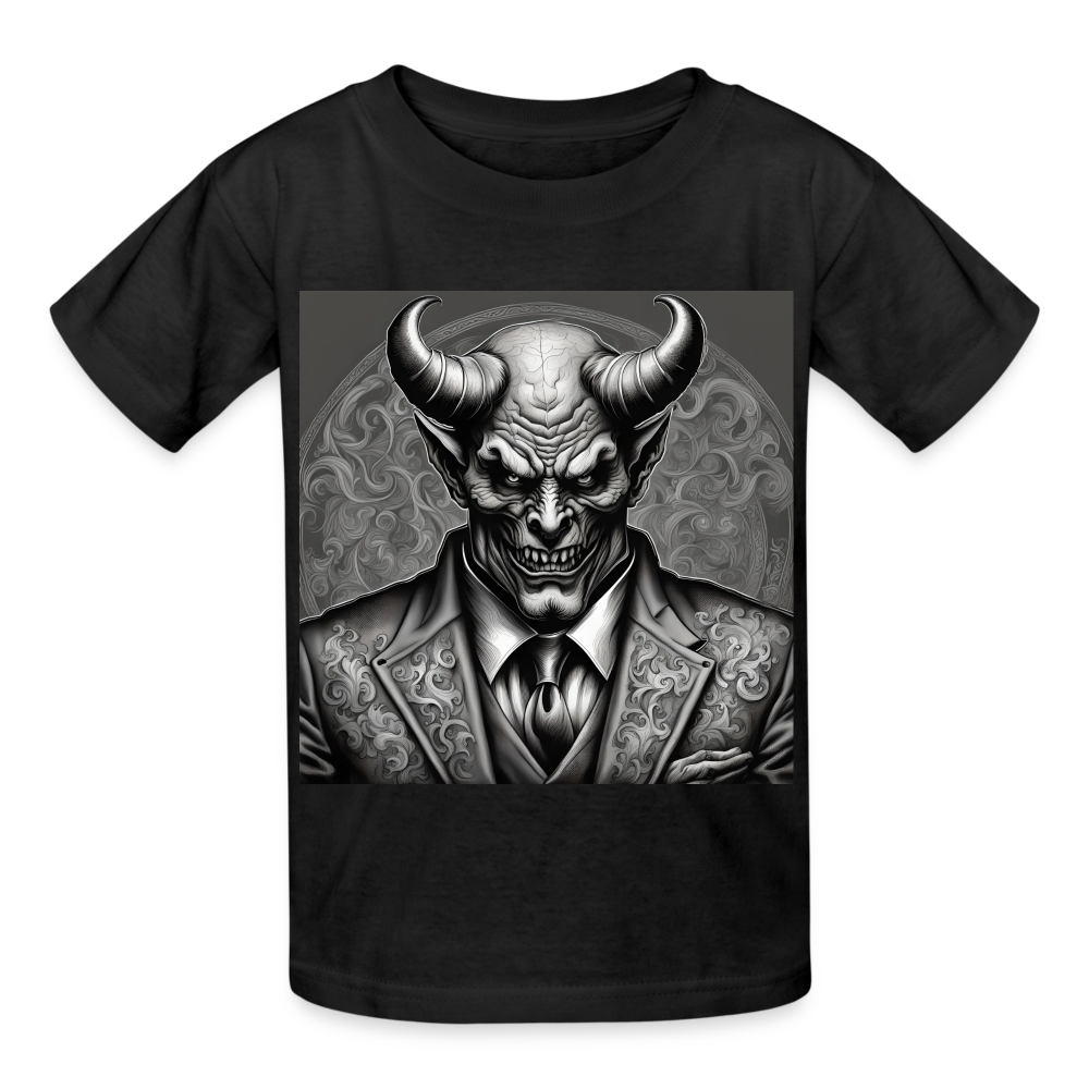 LUCIFER - CHILDREN'S T-SHIRT - black