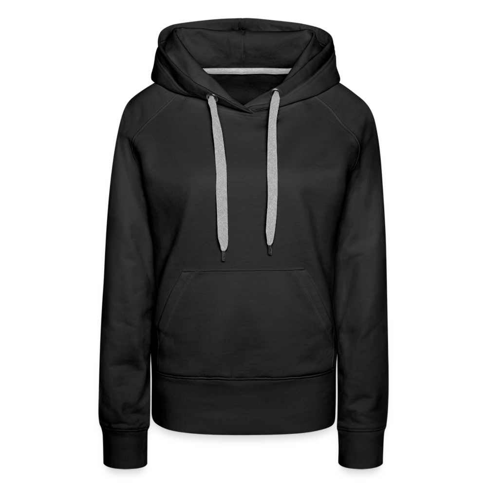 I'M OLD SKOOL MOTHERF'KER!! WOMEN'S HOODIE - black