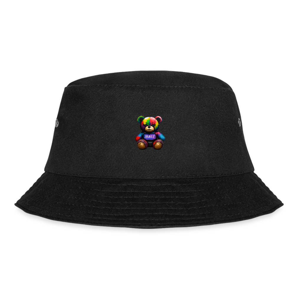 BATTLE BEAR - BUCKET HAT - black