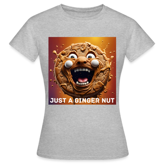 GINGER NUT - WOMEN'S CLASSIC T-SHIRT - heather grey