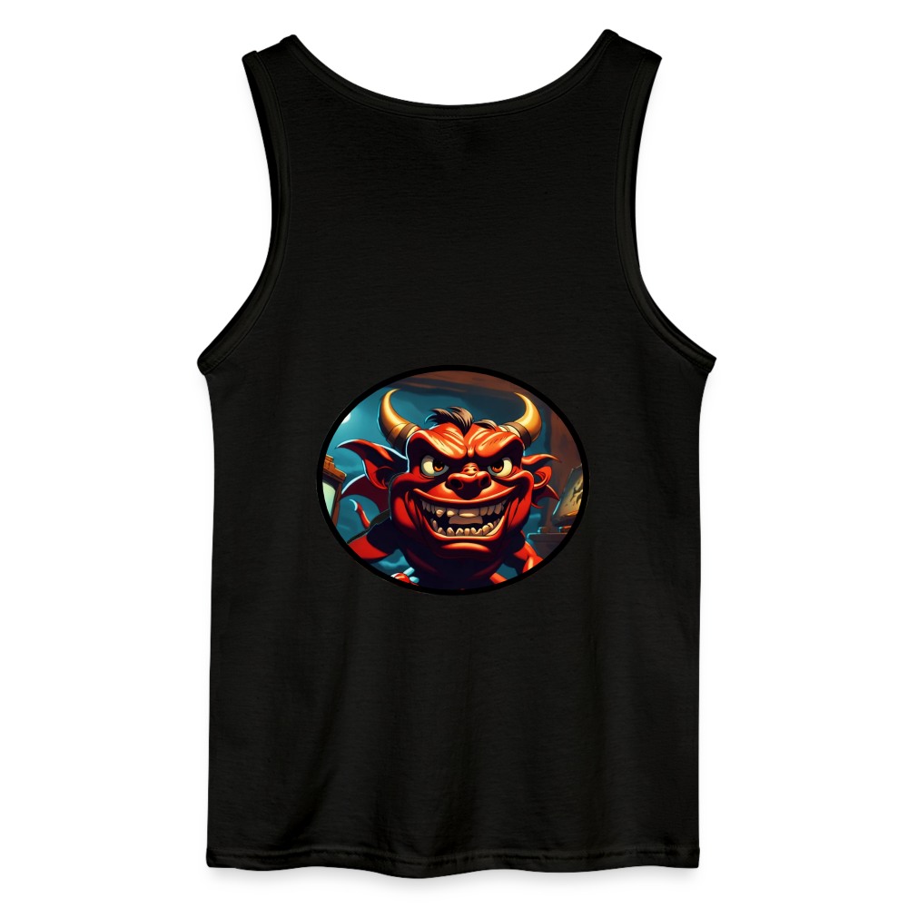 BABY DEVIL - MEN'S TANK TOP - black